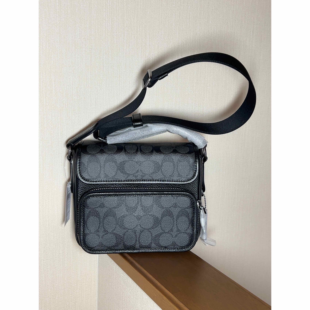 COACH - 新品未使用 COACH コーチ メンズ ショルダーバッグ モノグラム