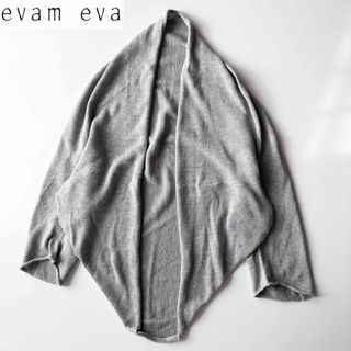 エヴァムエヴァ(evam eva)のevam eva コットンニットボレロカーディガン フリーサイズ(カーディガン)