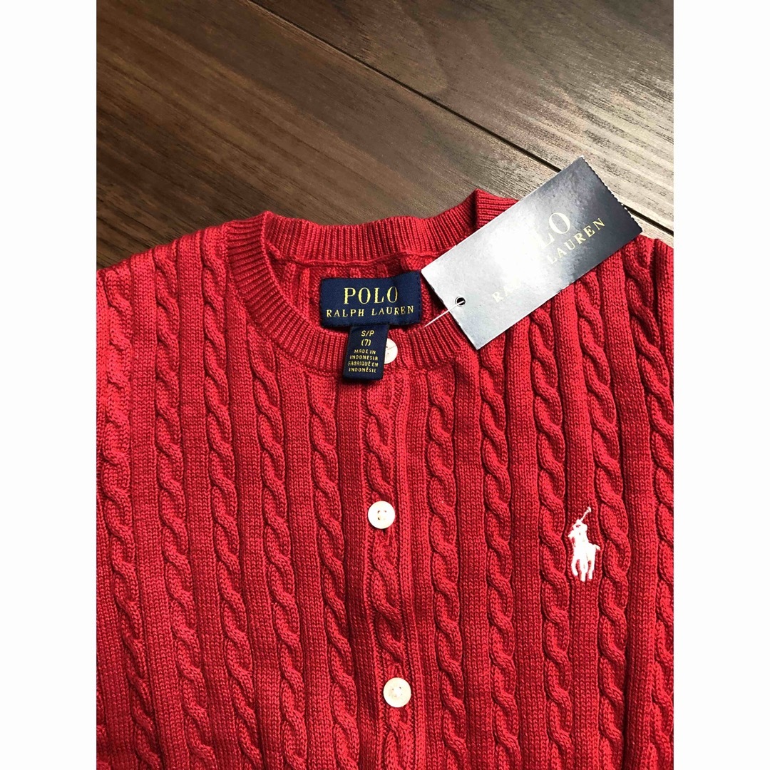 POLO RALPH LAUREN(ポロラルフローレン)のPolo Ralph Lauren 130 カーディガン キッズ/ベビー/マタニティのキッズ服女の子用(90cm~)(カーディガン)の商品写真