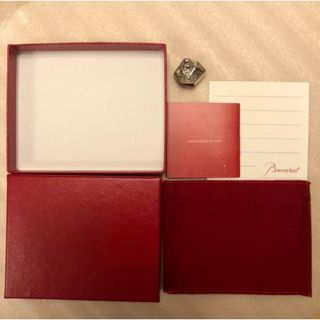 Baccarat - バカラ クリスマス クリスタル オーナメント ピンバッジ