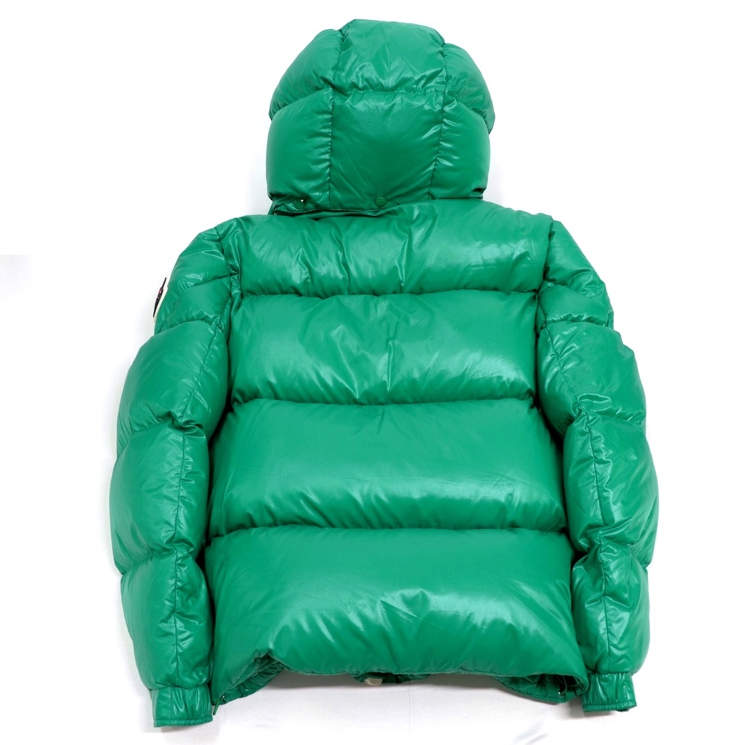 美品 モンクレール 20年 VIGNEMALE ナイロン ダウンジャケット メンズ 緑 3 MONCLER