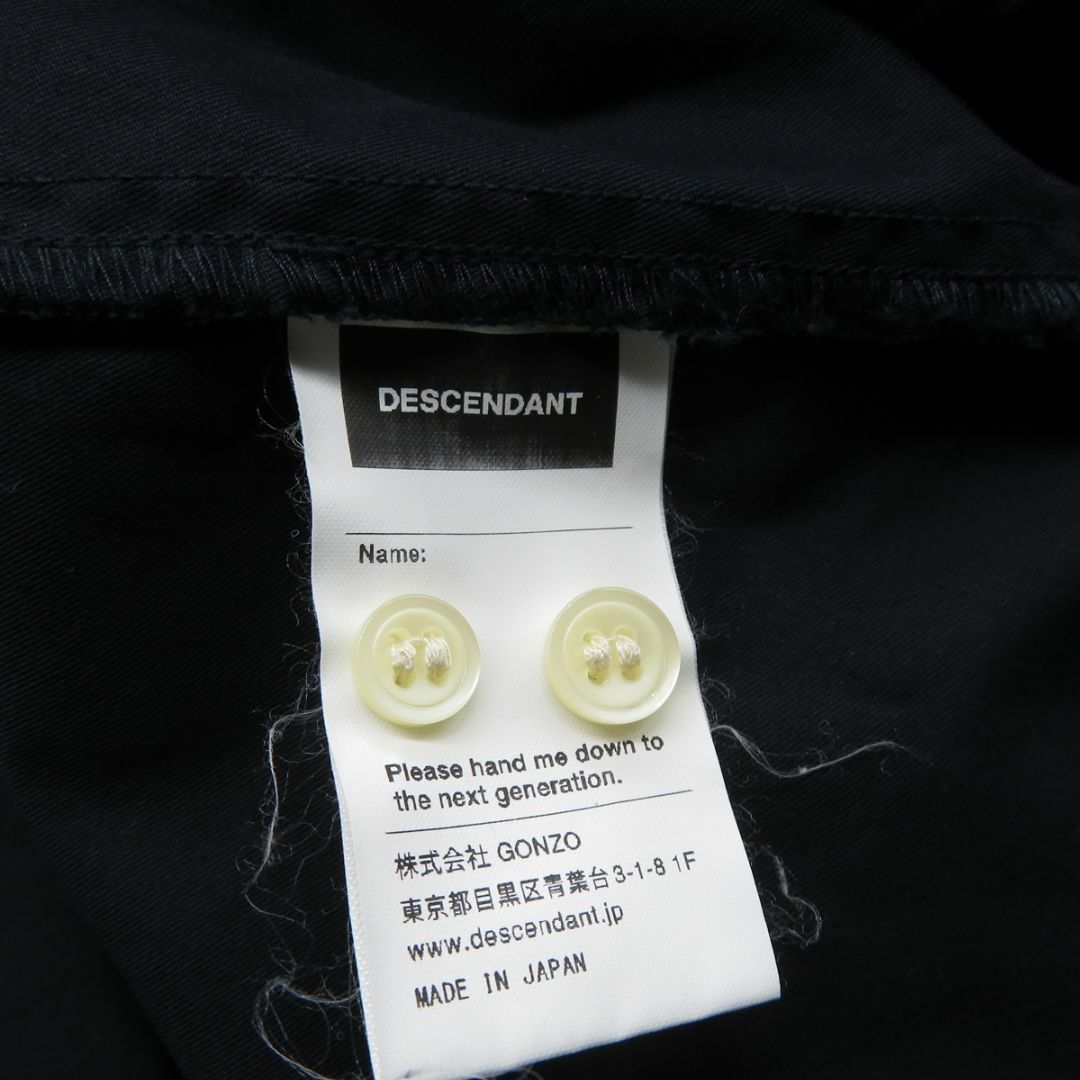 DESCENDANT KENNEDY SBD L/S SHIRT の通販 by UNION3 ラクマ店｜ラクマ