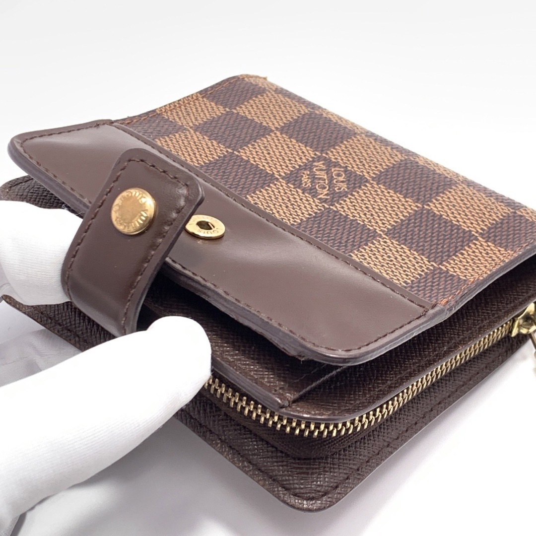 LOUIS VUITTON - 【レア品】✨ルイヴィトン✨ダミエ✨コンパクトジップ ...