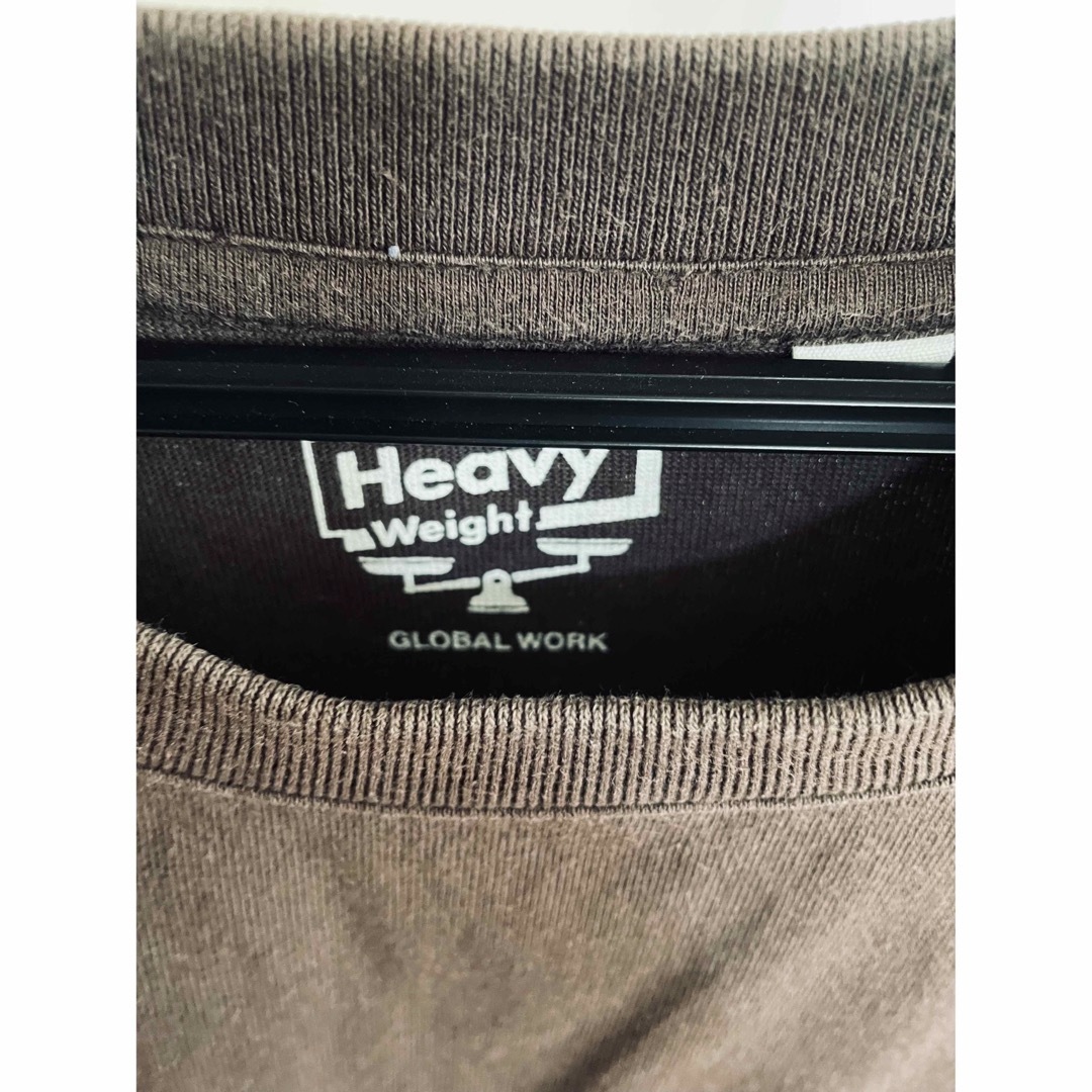 GLOBAL WORK(グローバルワーク)のHeavy weight Tシャツ メンズのトップス(Tシャツ/カットソー(半袖/袖なし))の商品写真