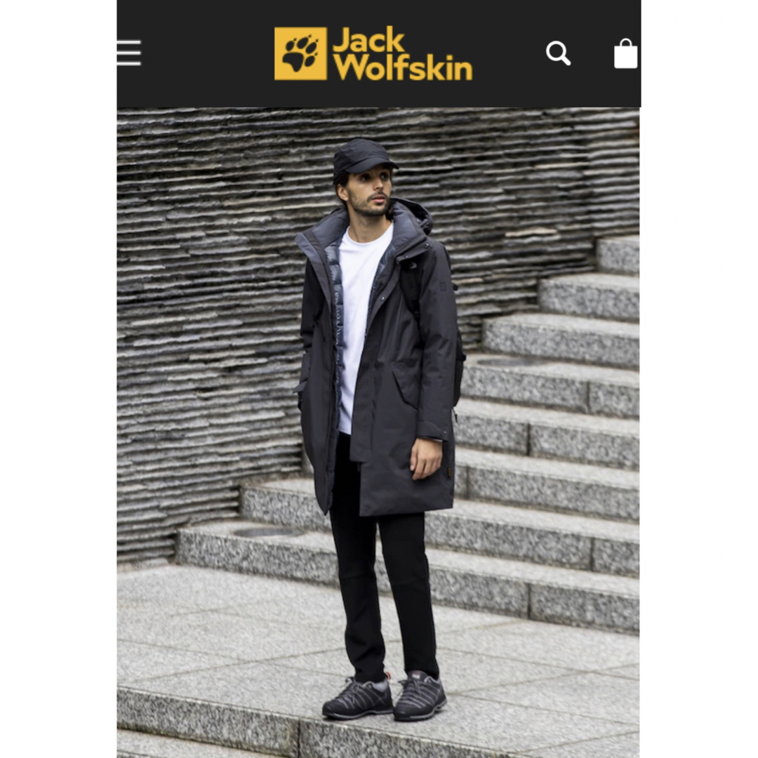 jack wolfskin ジャックウォルフスキン　ダウンコート　パーカー