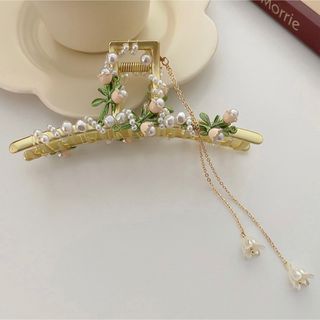 新品 未使用 バレッタ ヘアアクセ アクセサリー ヘアクリップ バンスクリップ(バレッタ/ヘアクリップ)