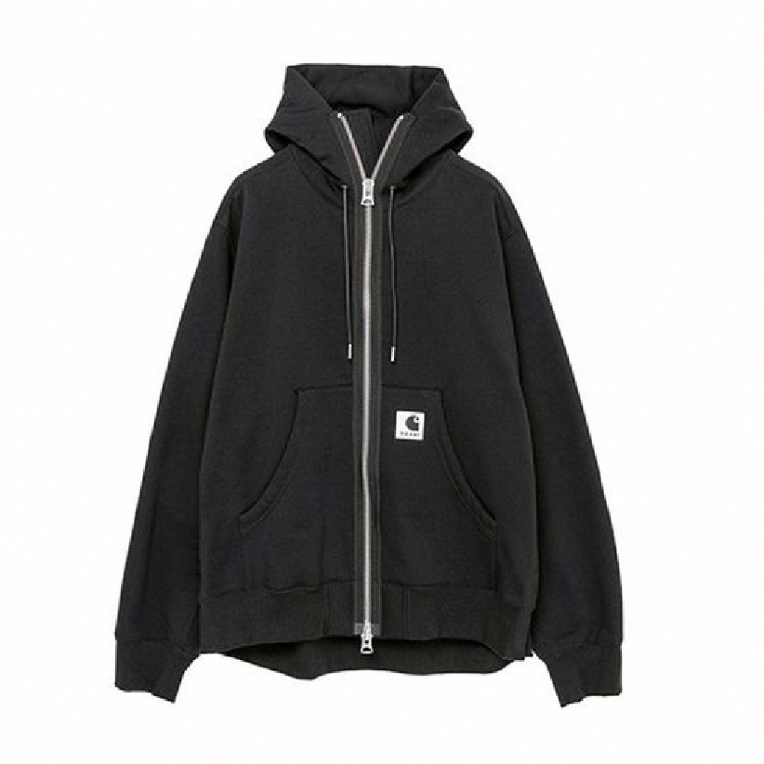 完売！sacai ZIP PARKA  ドッキングジップパーカー　黒