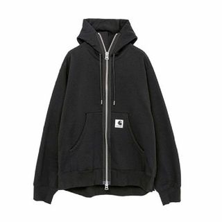 sacai - sacai 23AW Sponge Sweat Hoodie 黒 メンズの通販 by WOOD