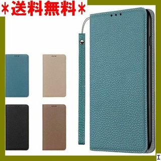 ST8 Google Pixel 6 ケース 高級牛本革 付き ブルー 110(モバイルケース/カバー)