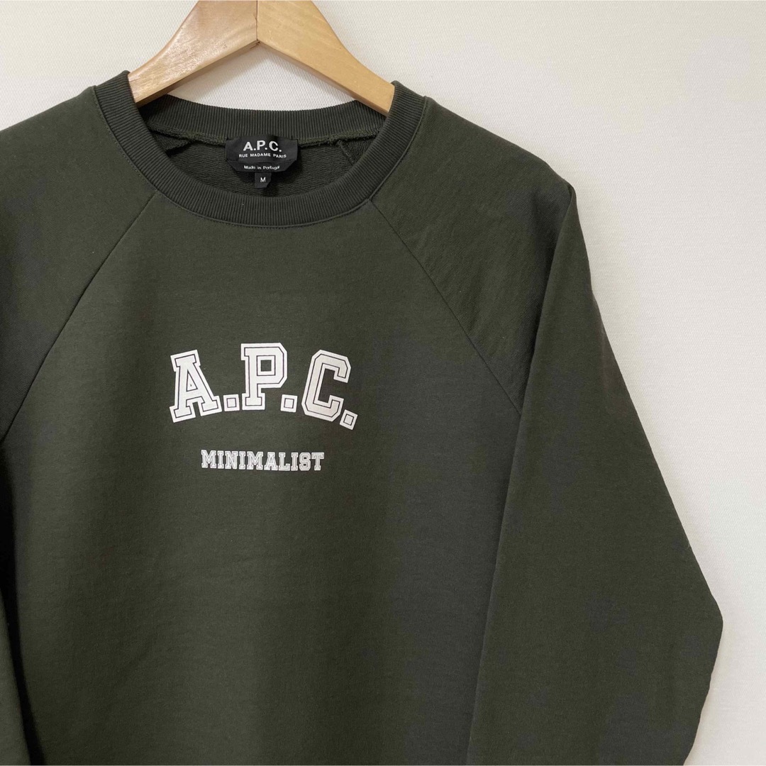 美品✨人気✨A.P.C アーペーセー スウェット トレーナー Mサイズ 長袖