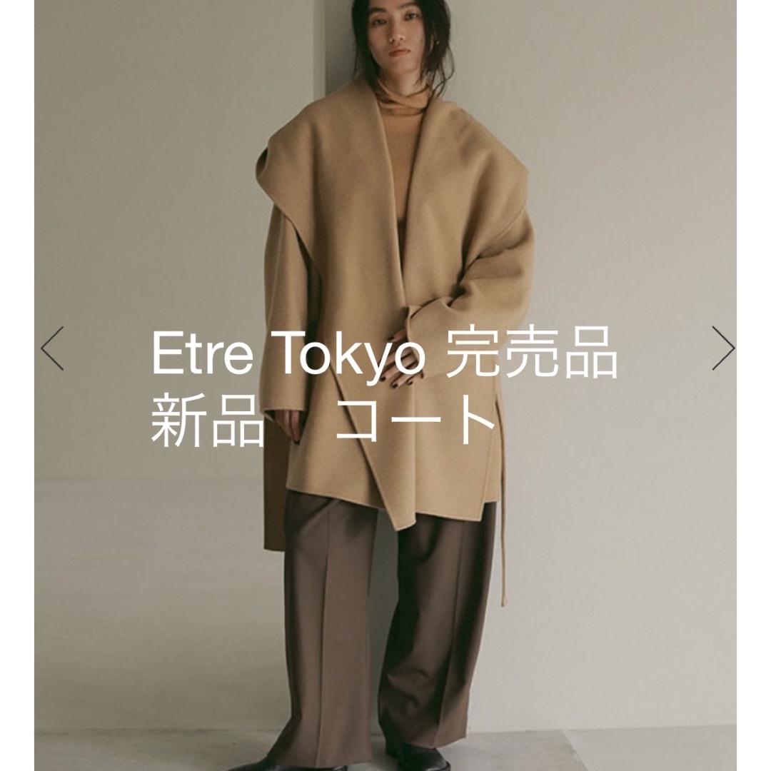 【完売品】Etre Tokyoフーディーリバーコート (BEIGE)