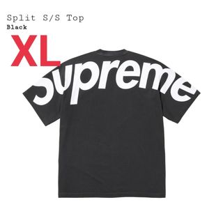 Supreme Split S/S Top Black XL