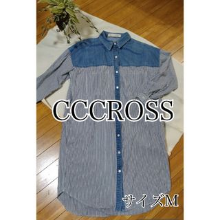 CCCROSSシャツワンピ