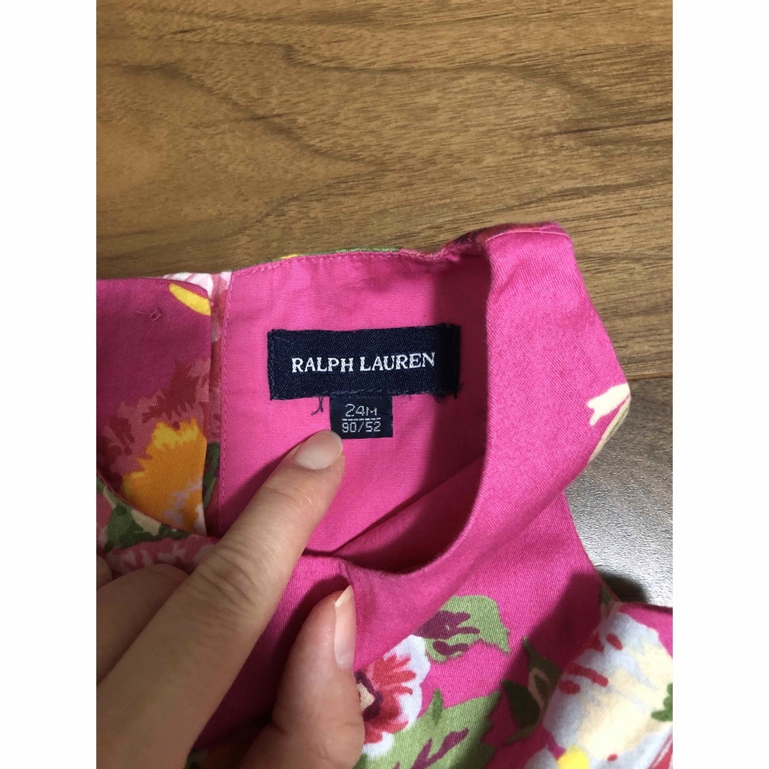 Ralph Lauren(ラルフローレン)の【しまちゃん様専用】ラルフローレン　Ralph Lauren   ワンピース キッズ/ベビー/マタニティのキッズ服女の子用(90cm~)(ワンピース)の商品写真