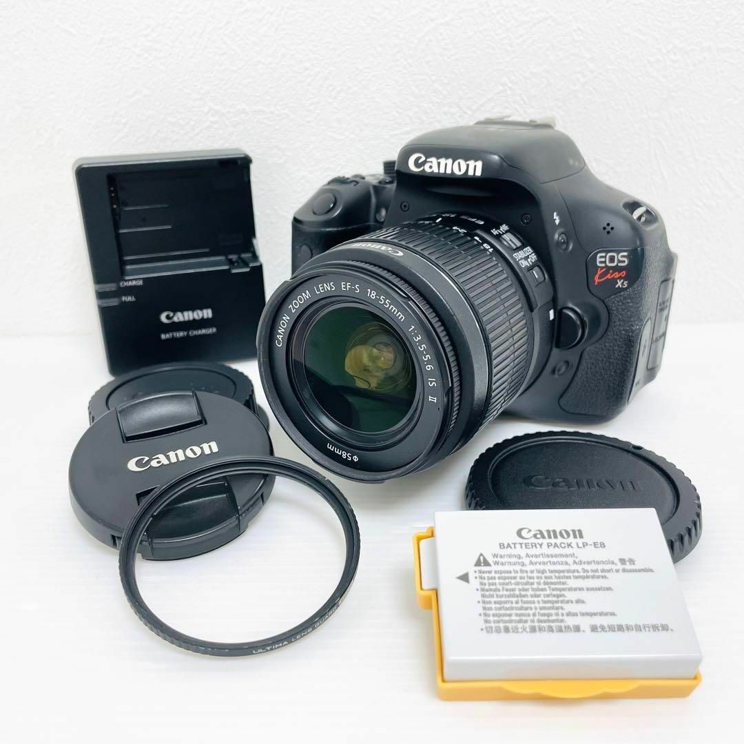 Canon - 動作良品 Canon EOS Kiss X5 18-55mm レンズキットの通販 by ...