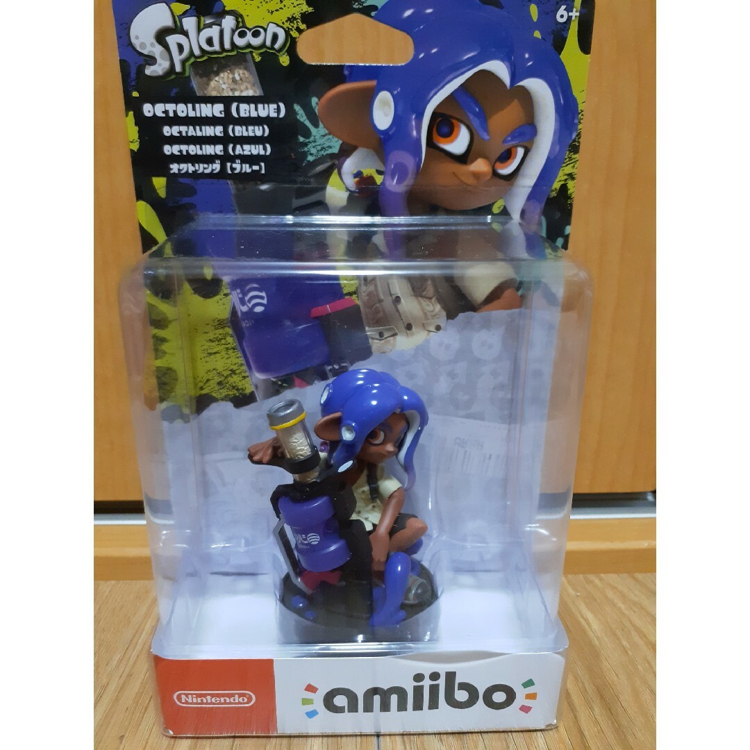 Nintendo Switch(ニンテンドースイッチ)のamiibo オクトリング ブルー エンタメ/ホビーのフィギュア(ゲームキャラクター)の商品写真