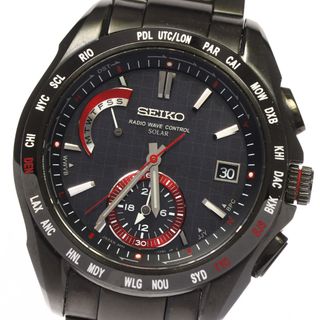 セイコー(SEIKO)のセイコー SEIKO SAGA091 / 8B54-0AA0 ブライツ ダルビッシュ有モデル デイト ソーラー電波 メンズ 箱付き_774858【ev10】(腕時計(アナログ))