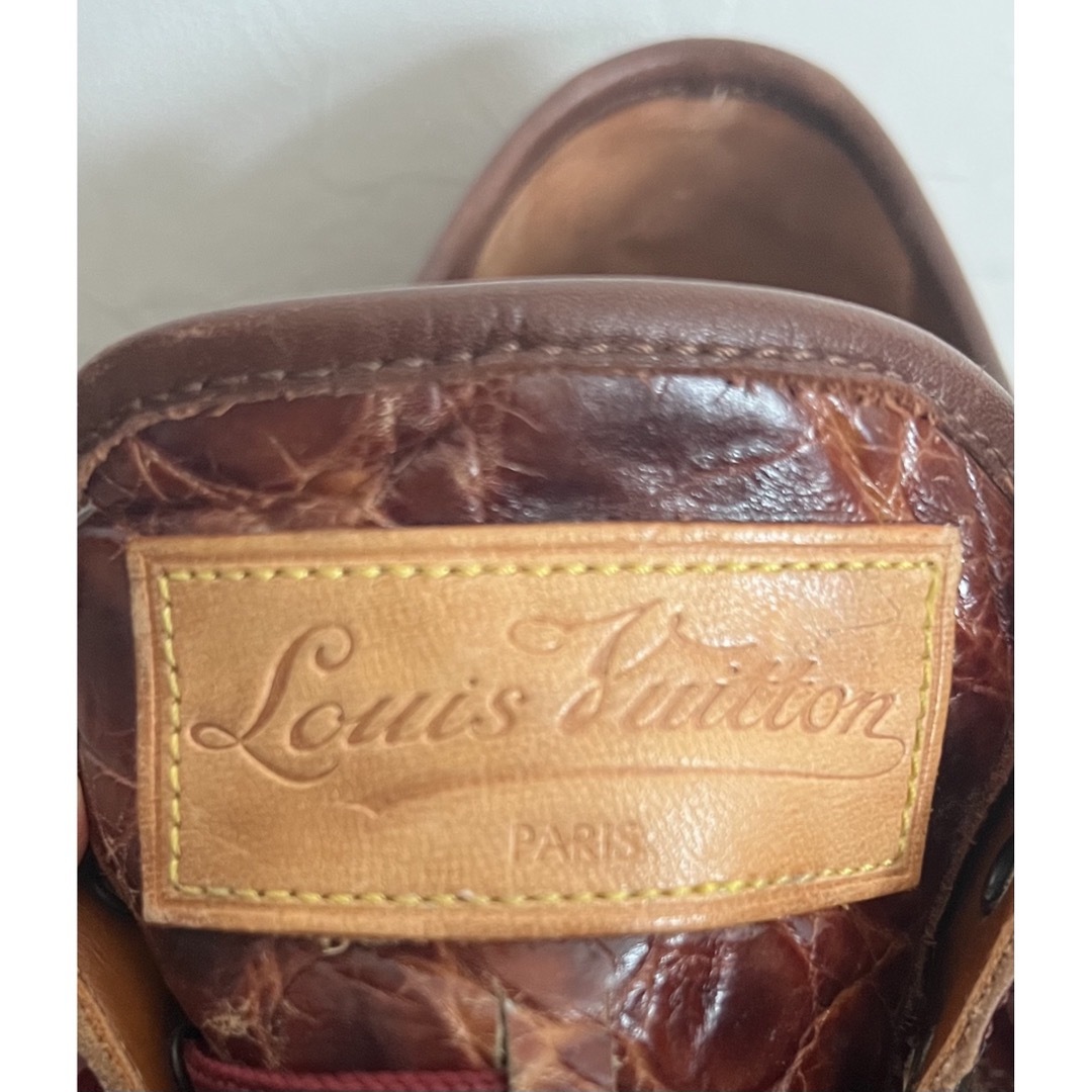 LOUIS VUITTON(ルイヴィトン)のLOUIS VUITTON ルイヴィトン　メンズシューズ　希少　クロコダイル メンズの靴/シューズ(ドレス/ビジネス)の商品写真