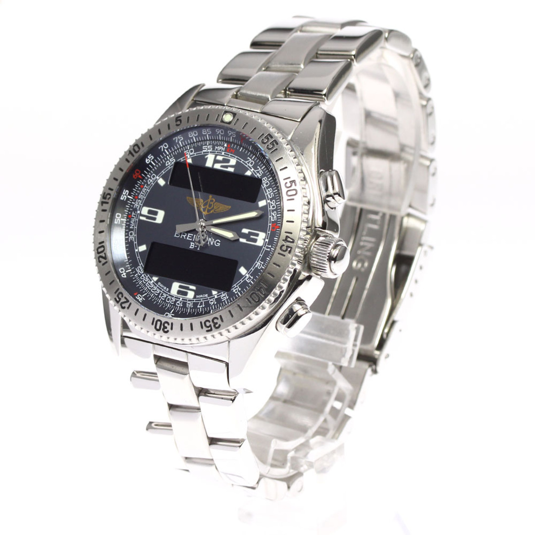 ブライトリング BREITLING A68362 B-1 クォーツ メンズ 良品 _770439