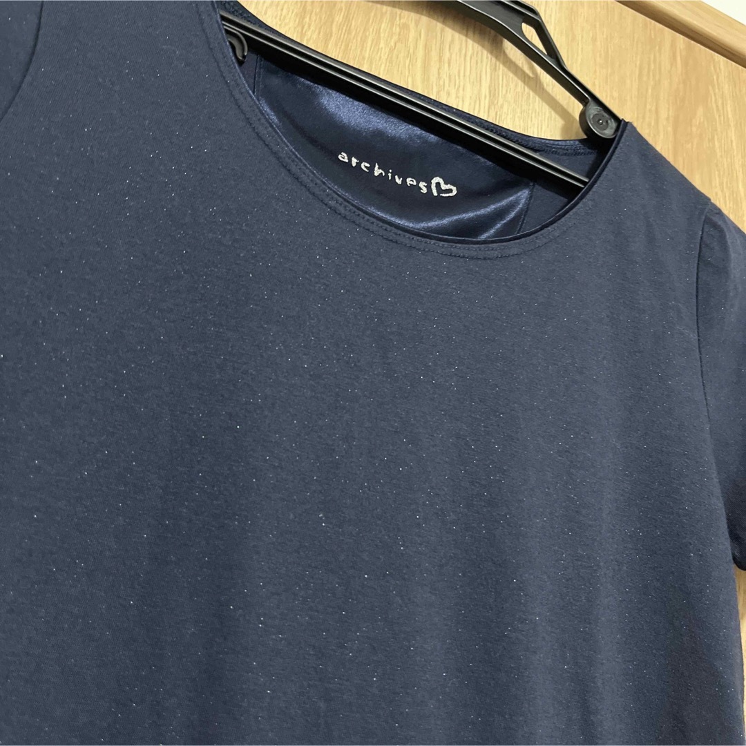 archives(アルシーヴ)のアルシーヴのシンプルなTシャツ レディースのトップス(Tシャツ(半袖/袖なし))の商品写真