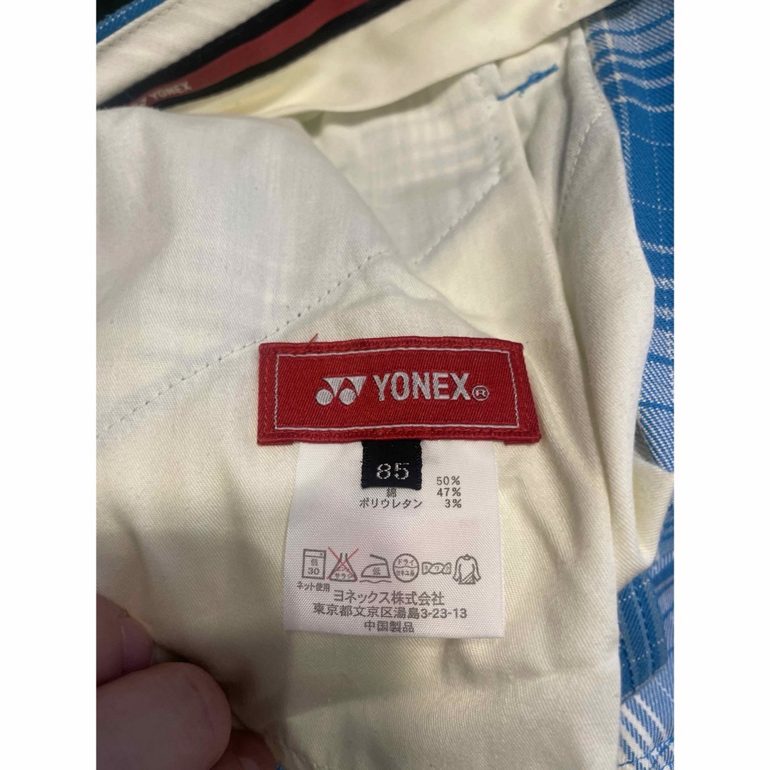 YONEX(ヨネックス)のYONEX　メンズ　パンツ　ヨネックス/ゴルフウェア　ブルー W85 スポーツ/アウトドアのゴルフ(ウエア)の商品写真