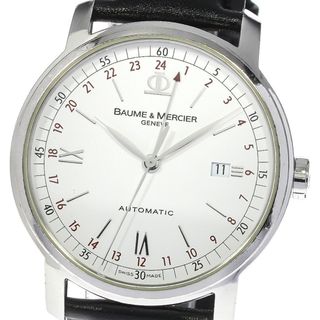 ボームエメルシエ(BAUME&MERCIER)のボーム＆メルシェ Baume & Mercier 65494 クラシマ エグゼクティブ GMT 自動巻き メンズ 内箱付き_771392(腕時計(アナログ))