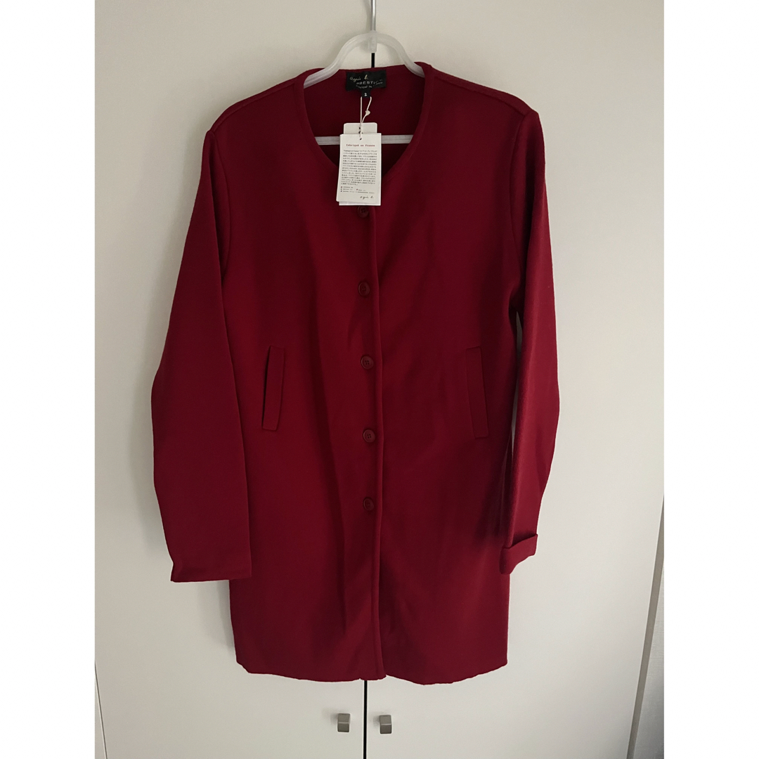 agnes b. - 新品タグ付き agnes b. PRESTIGE ニットコート ロングの