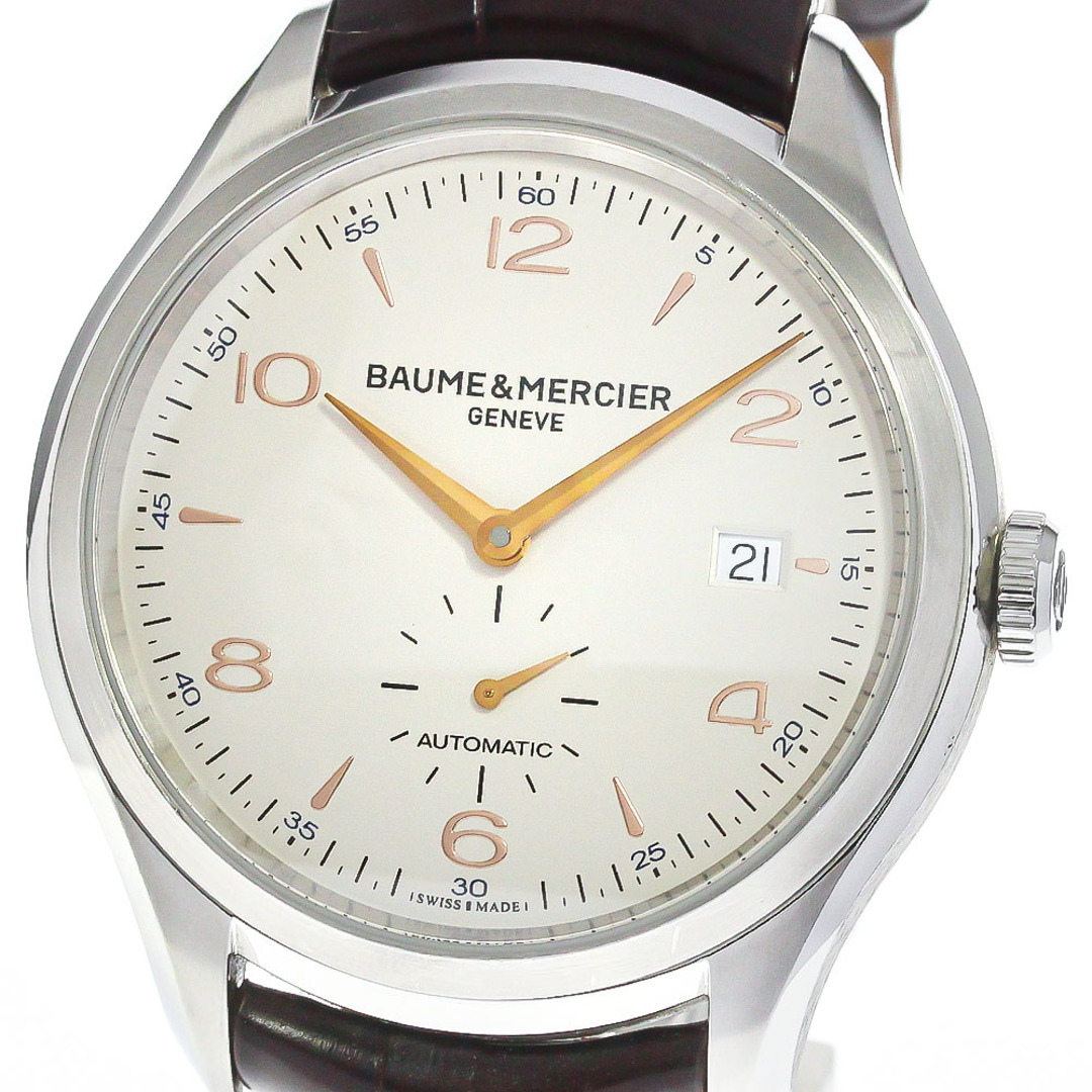 ボーム＆メルシェ Baume & Mercier 65717 クリフトン スモールセコンド 自動巻き メンズ _771328