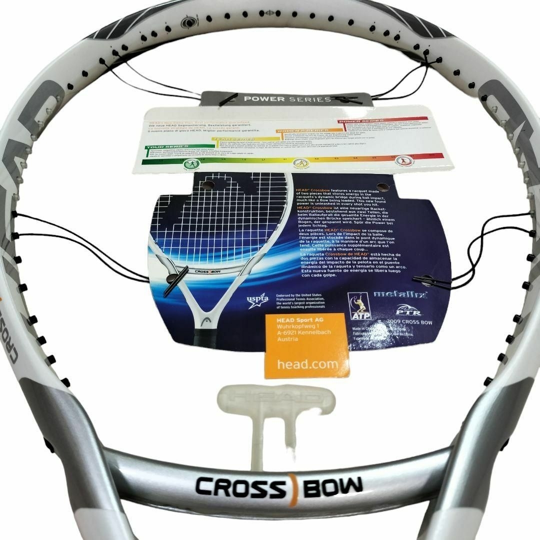 【新品未使用】HEAD CROSS BOW 10 硬式テニスラケット 3