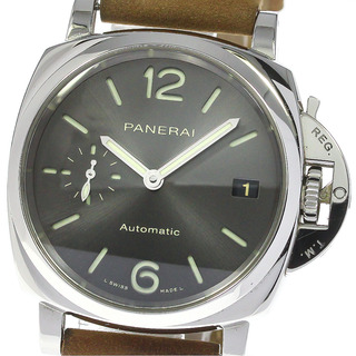 パネライ(PANERAI)のパネライ PANERAI PAM00755 ルミノール ドゥエ デイト 自動巻き ボーイズ 良品 箱・保証書付き_773046(腕時計(アナログ))