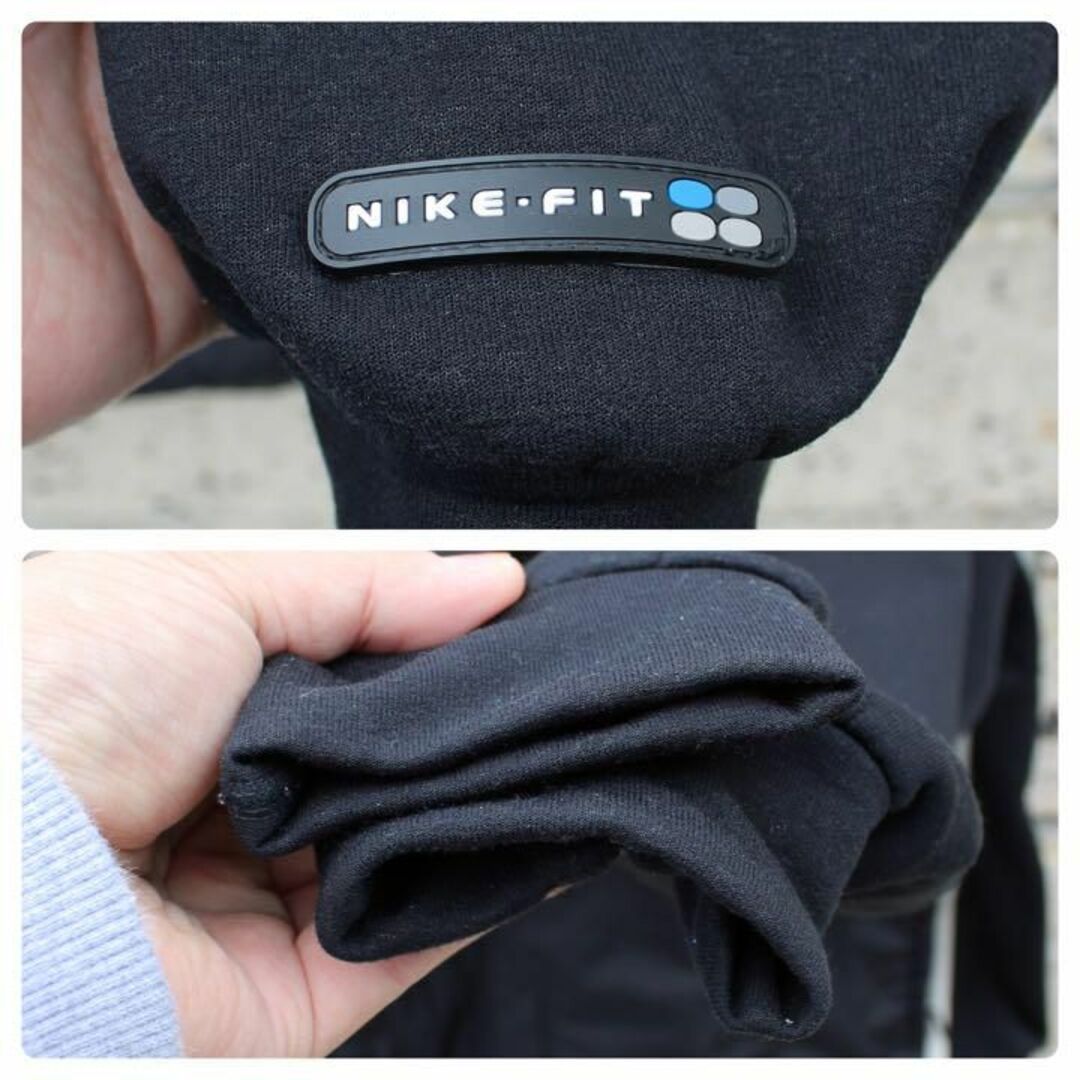 NIKE 00s ロゴ刺繍 モックネック 大きめサイズ  プルジャケット 6