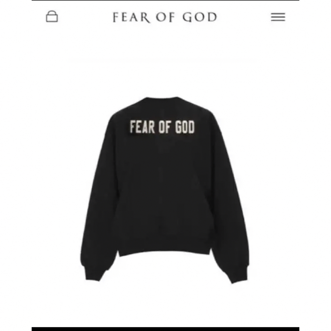 fear of god fifth スウェット L