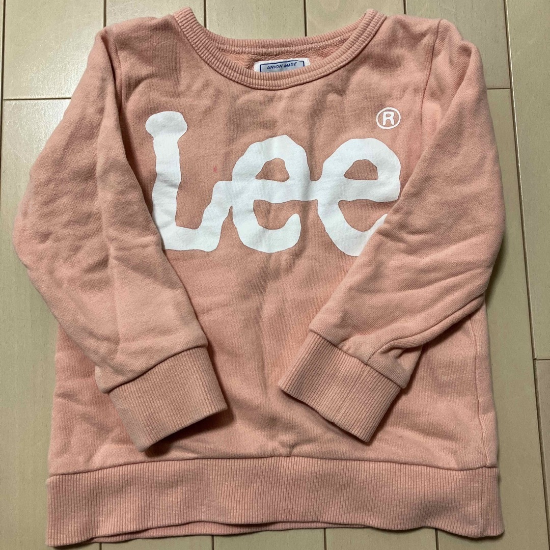 Lee(リー)のLEE スウェット  100cm  キッズ/ベビー/マタニティのキッズ服女の子用(90cm~)(Tシャツ/カットソー)の商品写真