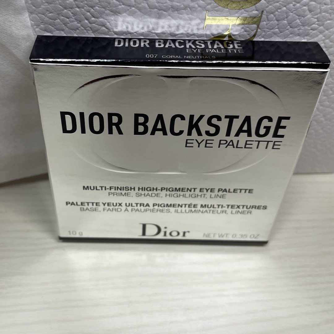 Dior(ディオール)のDior バックステージ　アイパレット　007コーラル　中古品 コスメ/美容のベースメイク/化粧品(アイシャドウ)の商品写真