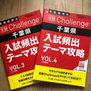 進研ゼミ中学講座　千葉県　入試頻出テーマ攻略　2冊セット(語学/参考書)