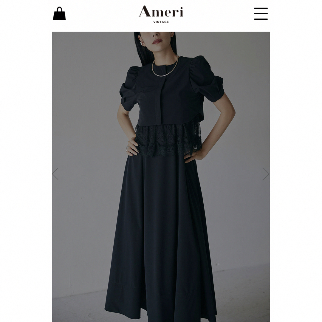 Ameri VINTAGE(アメリヴィンテージ)のAmeri vintage ドレス レディースのフォーマル/ドレス(ロングドレス)の商品写真