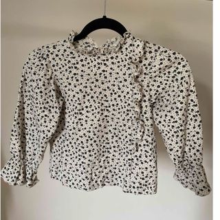 ザラ(ZARA)のZARA キッズ　花柄ブラウス(ブラウス)