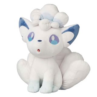 ポケモン(ポケモン)の【未使用】アローラロコン ぬいぐるみ ポケモンセンター(ぬいぐるみ)