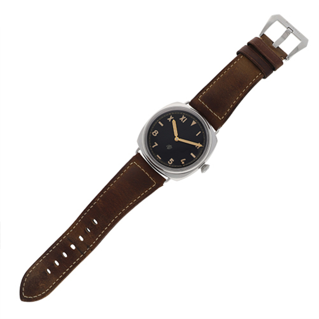 【114417】PANERAI パネライ  PAM00424 ラジオミール カリフォルニア 3DAYS SS/レザー 手巻き ギャランティーカード 純正ボックス 腕時計 時計 WATCH メンズ 男性 男 紳士