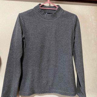 ユニクロ(UNIQLO)のUNIQLOリブカットソー150(Tシャツ/カットソー)