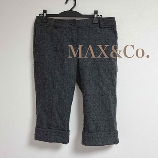 マックスアンドコー(Max & Co.)のMAX&Co. マックスアンドコー　ハーフパンツ　ヘリンボーン柄(ハーフパンツ)