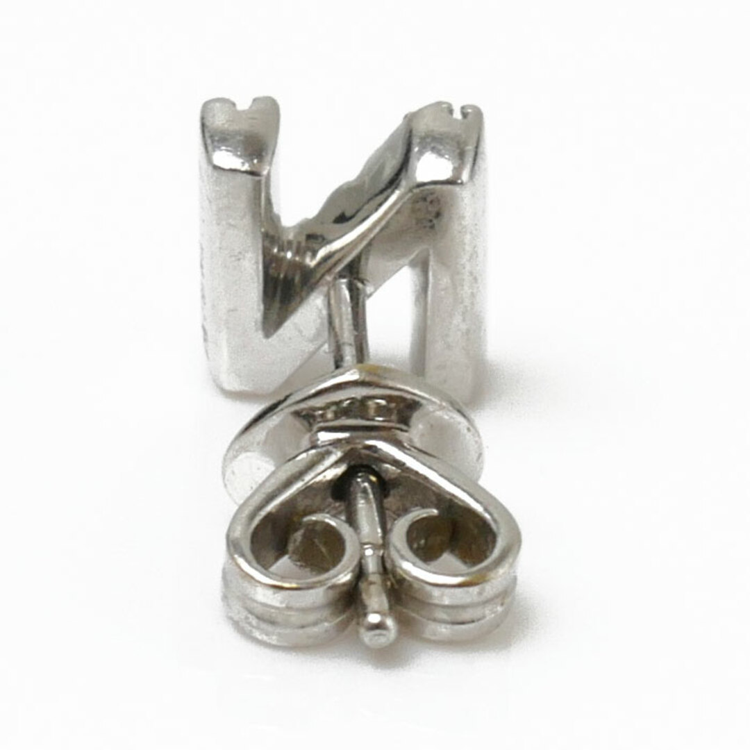 Ponte Vecchio ポンテヴェキオ K18WG ホワイトゴールド イニシャルN ピアス ダイヤモンド0.07ct 1.2g 片耳 レディース【中古】 Ponte Vecchio ポンテヴェキオ K18WG ホワイトゴールド イニシャルT ピアス ダイヤモンド0.07ct 0.7g 片耳 レディース