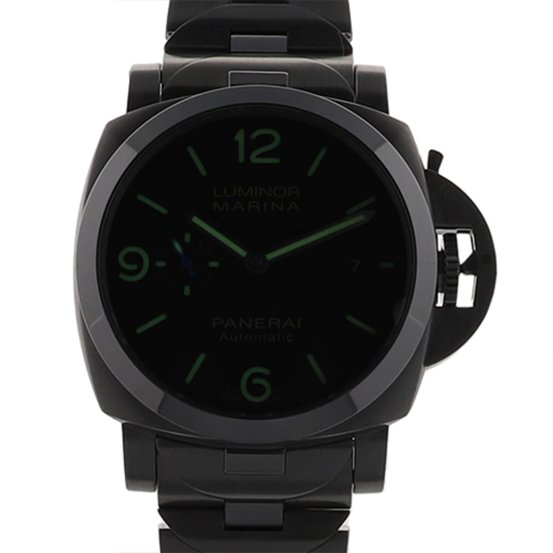 【114624】PANERAI パネライ  PAM01312 ルミノール マリーナ 1950 ブラックダイヤル SS 自動巻き 保証書 純正ボックス 腕時計 時計 WATCH メンズ 男性 男 紳士