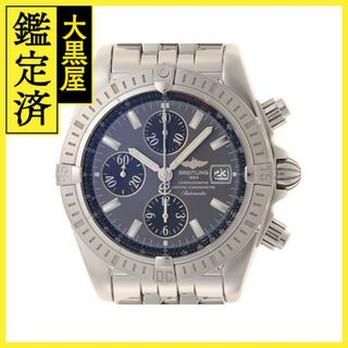 ☆訳あり【BREITLING】ブライトリング クロノマット ビコロ デイト クロノグラフ B13047 自動巻き メンズ_703906【ev20】