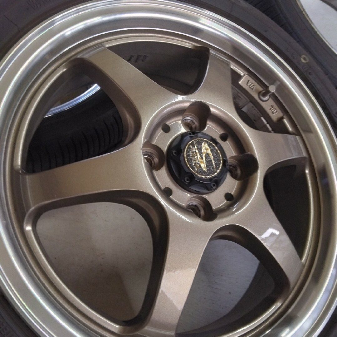 S-HOLD シュトルツ15インチブロンズディスク タイヤホイールセット