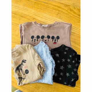 ブランシェス(Branshes)の長袖4点セット100センチ(Tシャツ/カットソー)