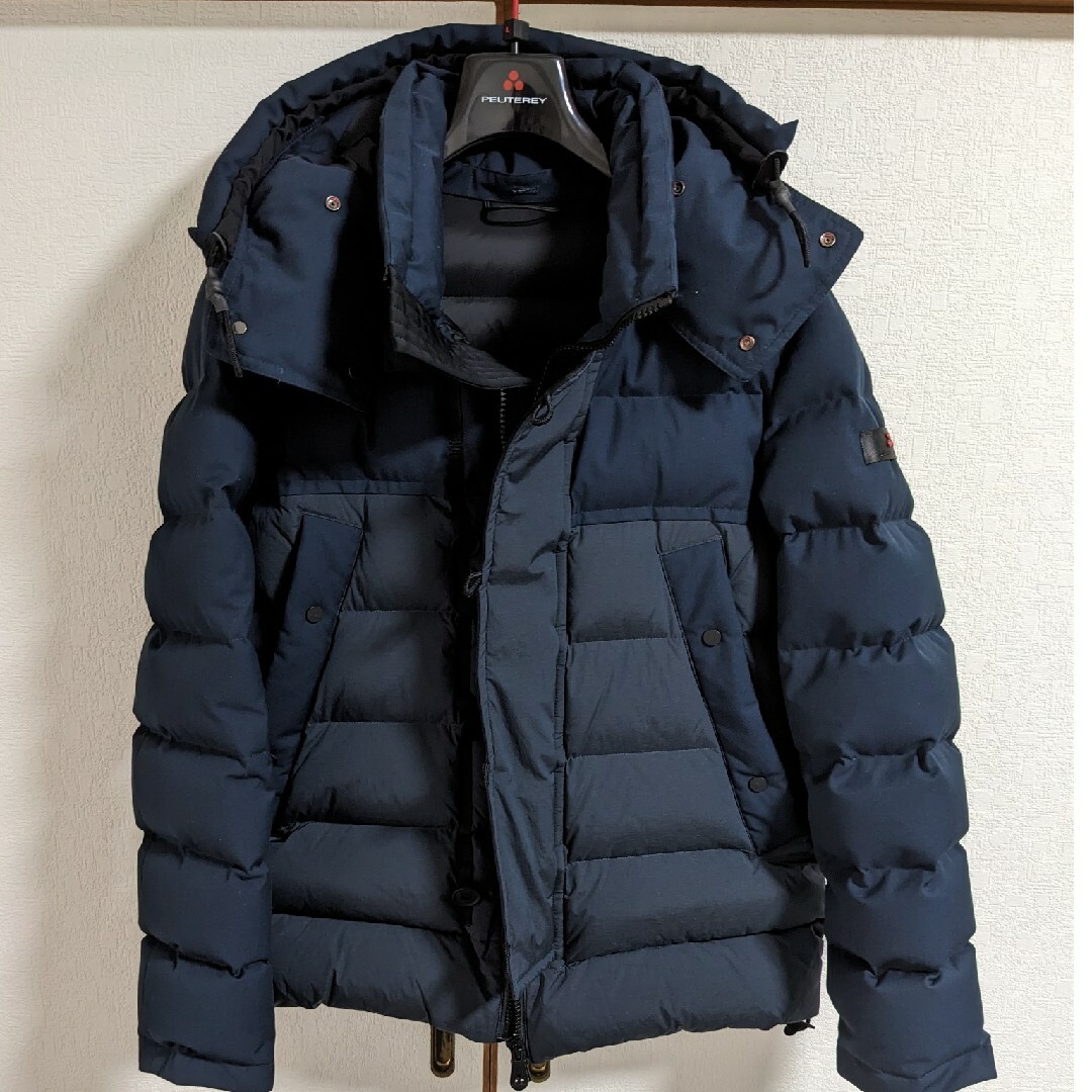 美品 ピューテリー peuterey ダウンジャケット ファー付き-