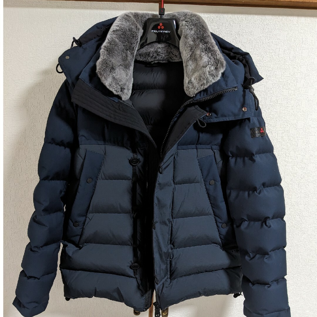 美品 ピューテリー peuterey ダウンジャケット ファー付き-