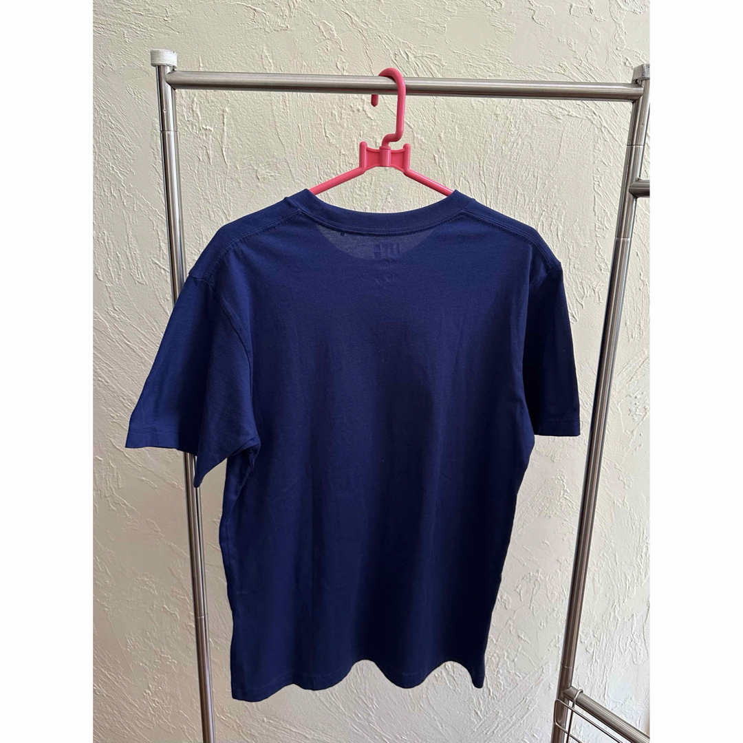 UNIQLO(ユニクロ)のUNIQLO Tシャツ　ブルー　ミッキー レディースのトップス(Tシャツ(半袖/袖なし))の商品写真