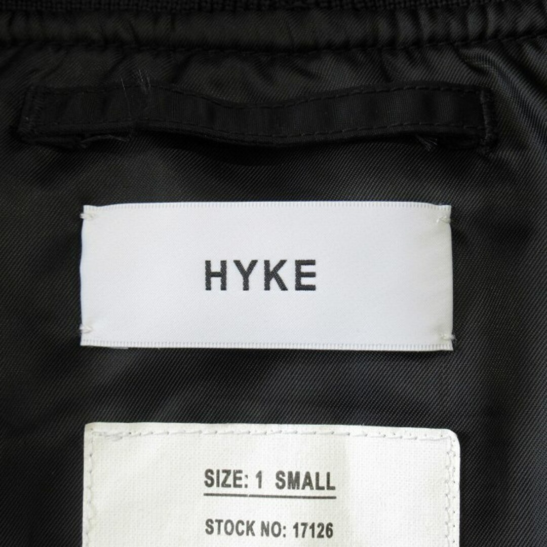 HYKE - 美品 ハイク HYKE MA-1 ボレロ ジャケット ブルゾン 中綿